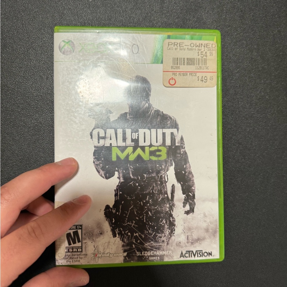 Call of Duty Modern Warfare 3 box only